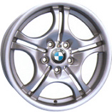 Wheel, BMW, M2.  Silver finish alloy, size 8x17. - BBMW135 817